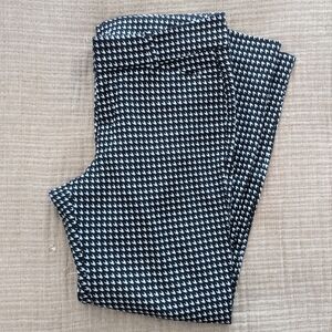 Old Navy Black and White Houndstooth Pants